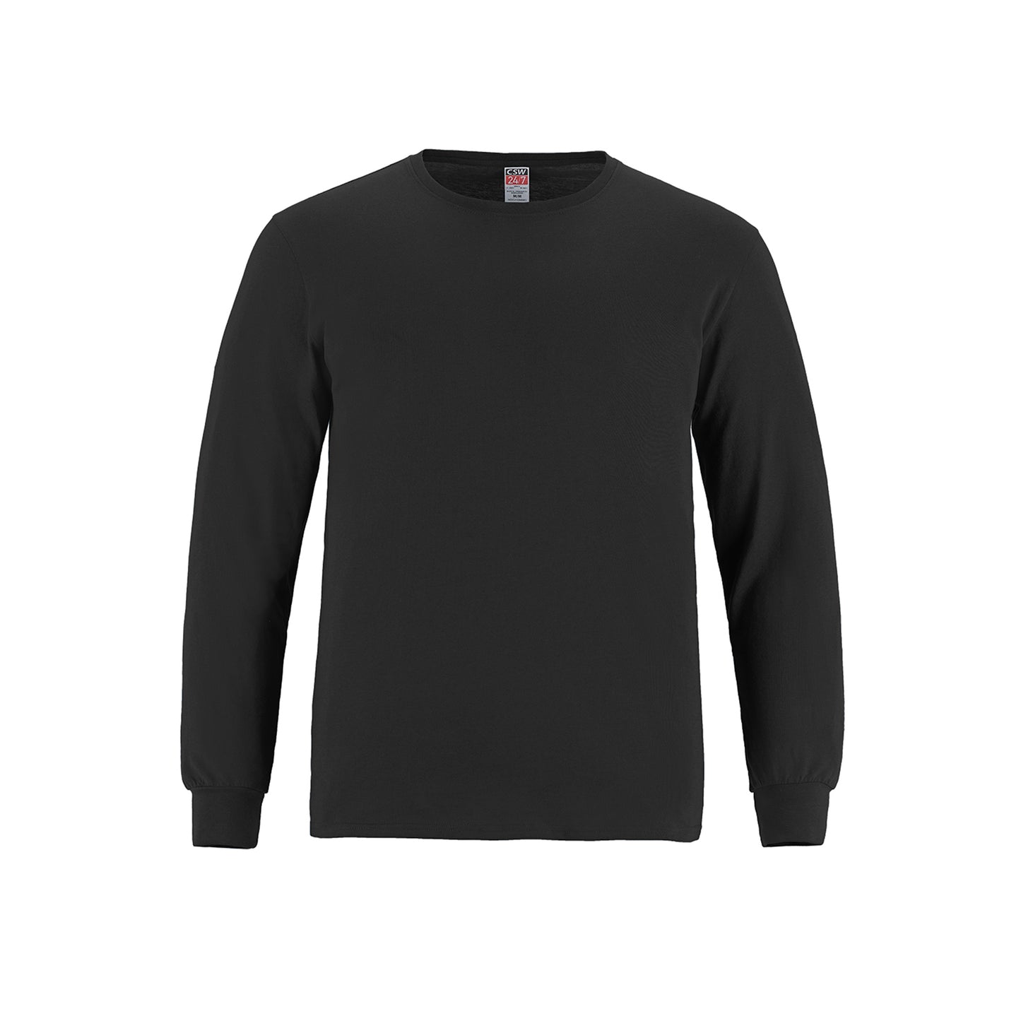 Adult Crew Neck Long Sleeve Tee