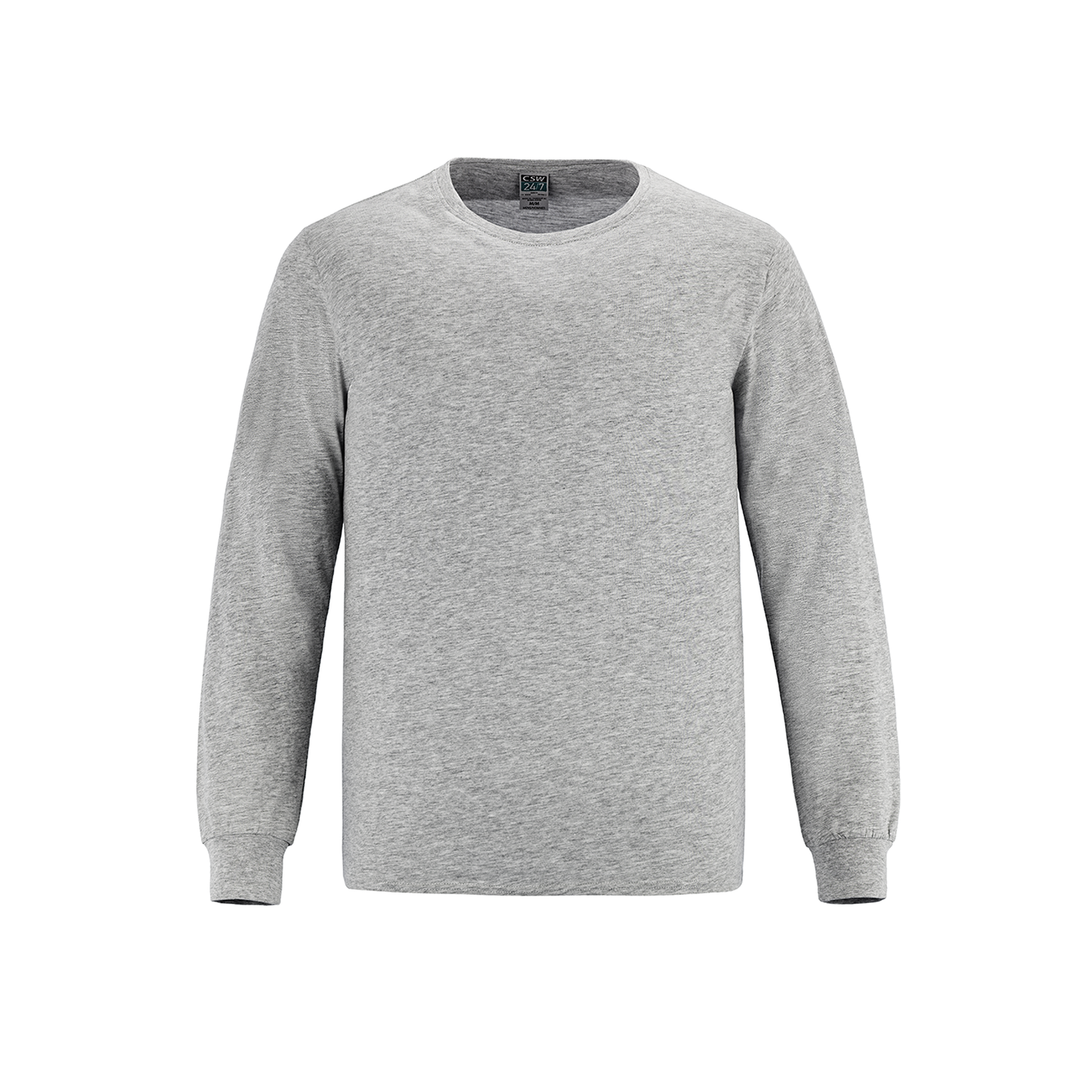 Adult Crew Neck Long Sleeve Tee