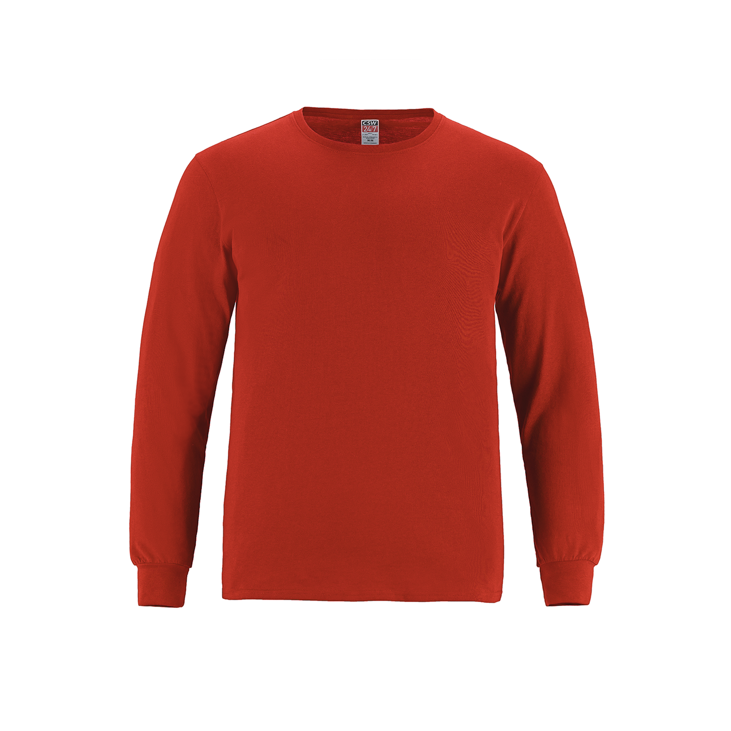 Adult Crew Neck Long Sleeve Tee