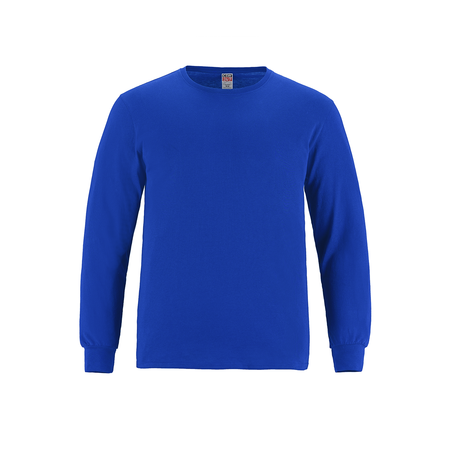 Adult Crew Neck Long Sleeve Tee