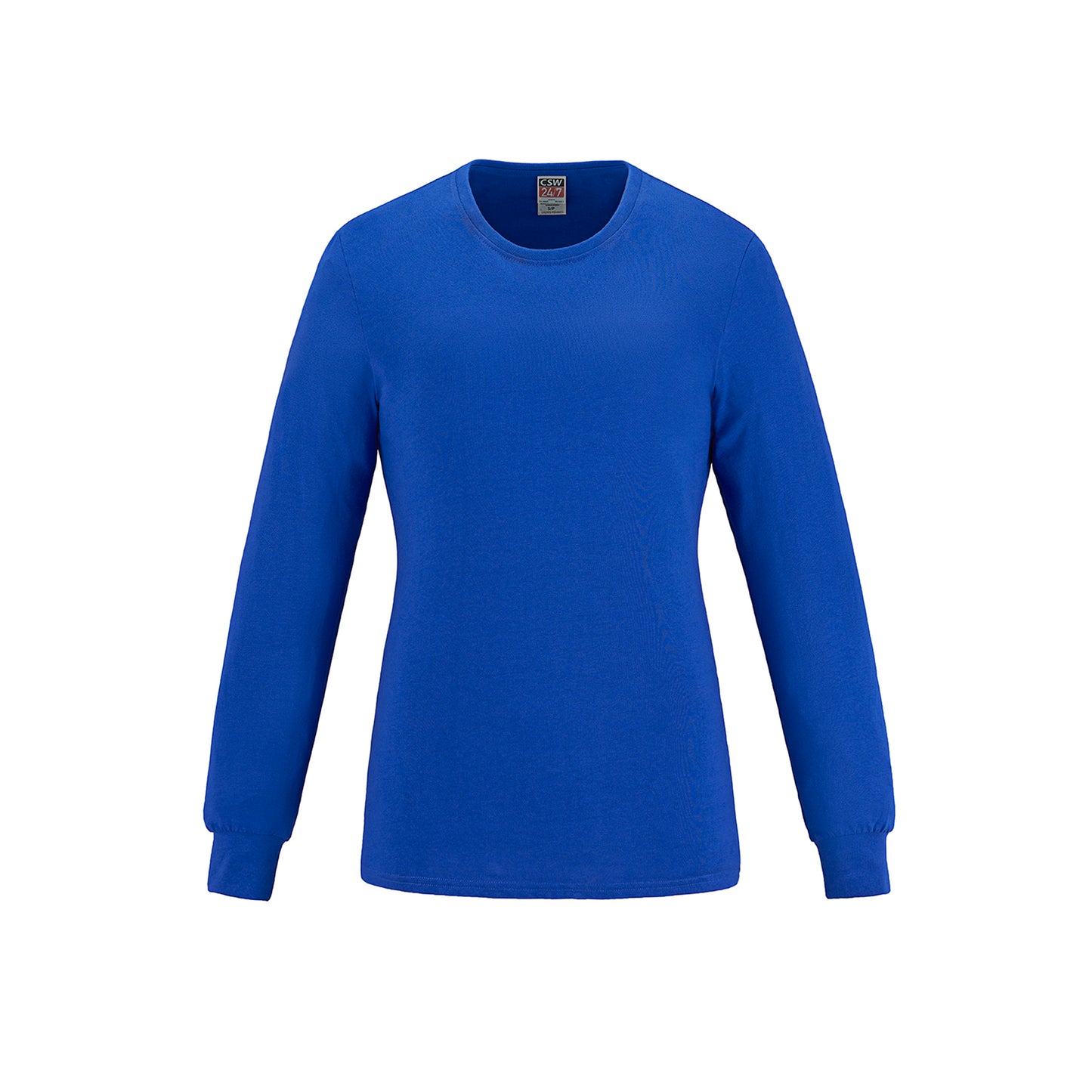 Ladies Crew Neck Long Sleeve Tee
