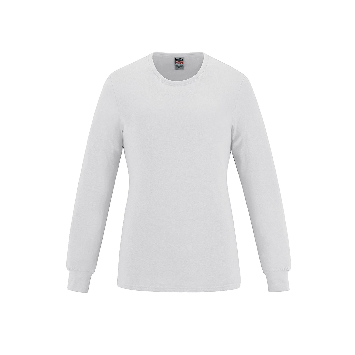 Ladies Crew Neck Long Sleeve Tee