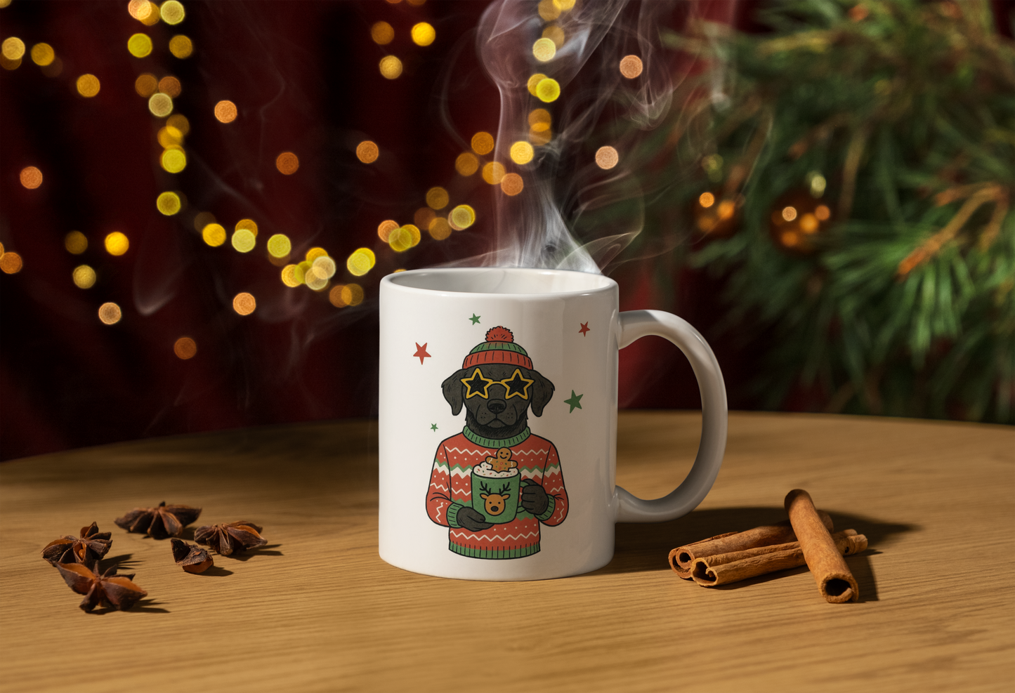 Holiday Dog Mug