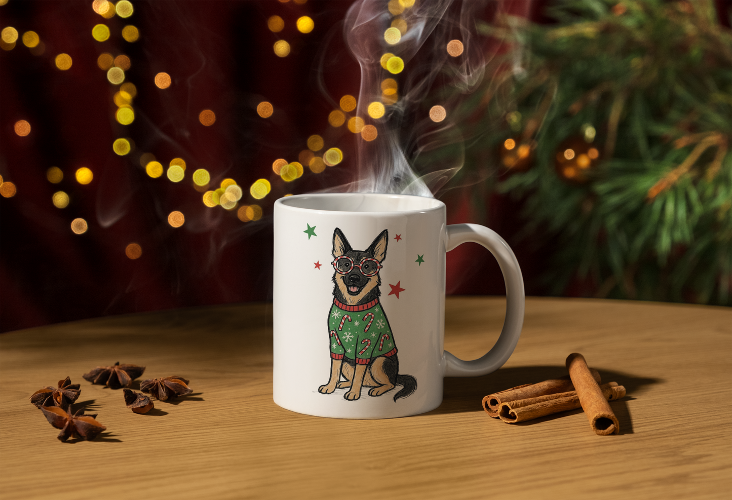 Holiday Dog Mug