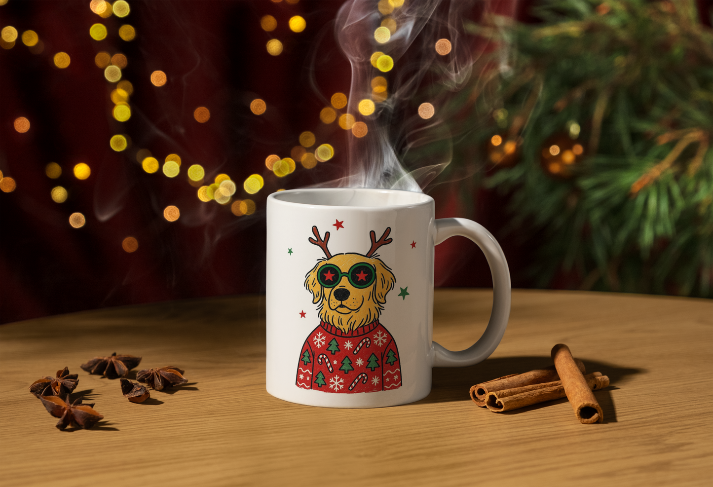 Holiday Dog Mug