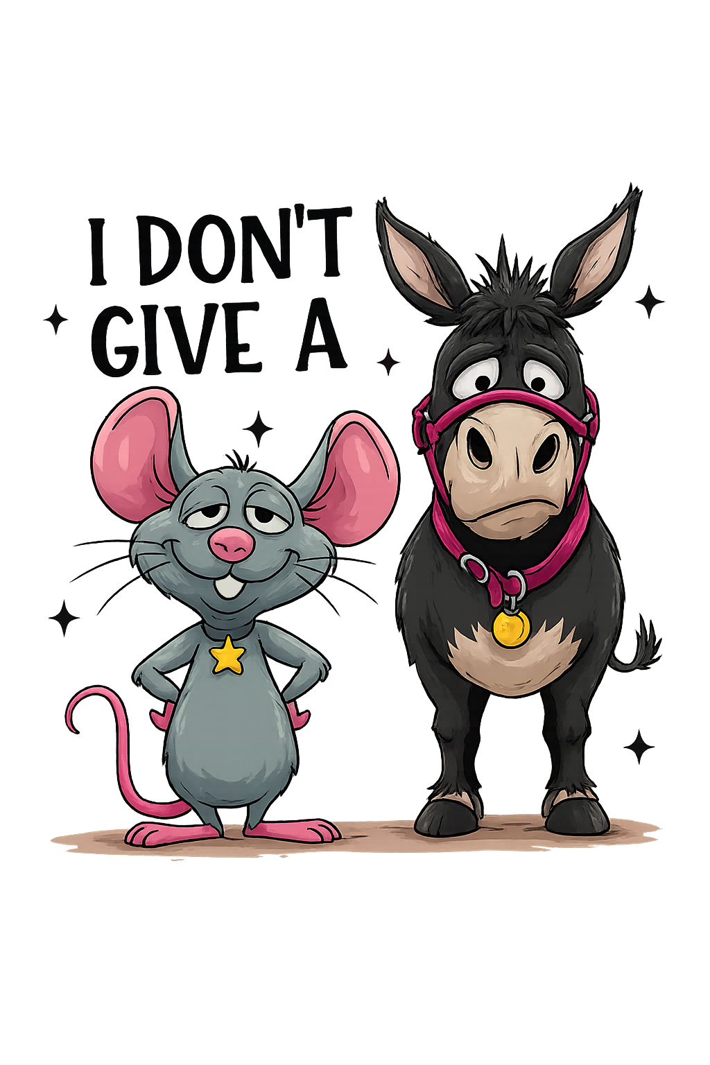 I Don't Give A...Ladies Tee