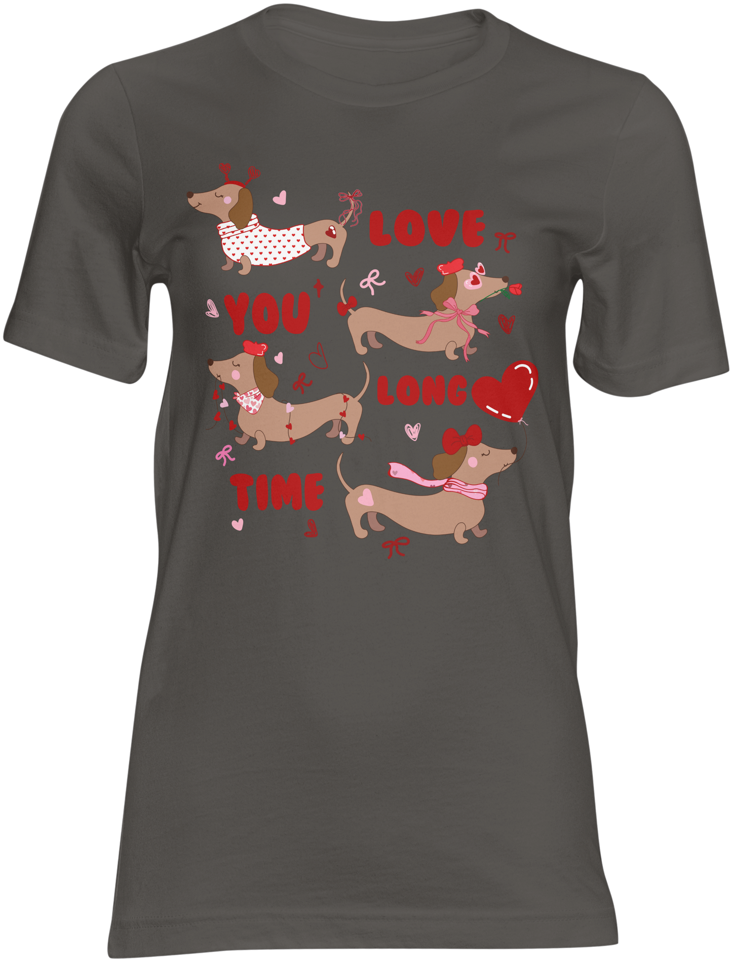 Love You Long Time Ladies Tee