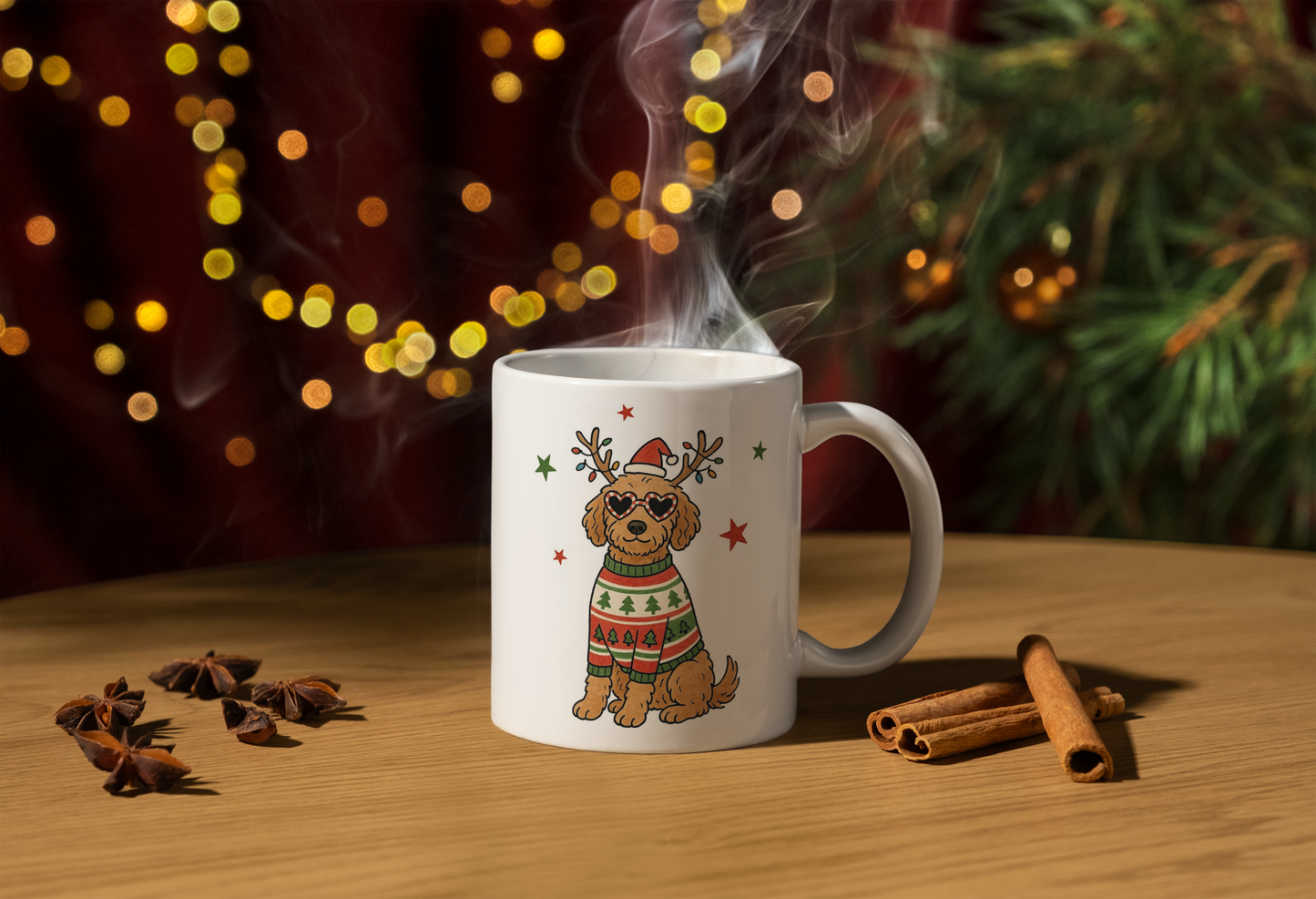 Holiday Dog Mug