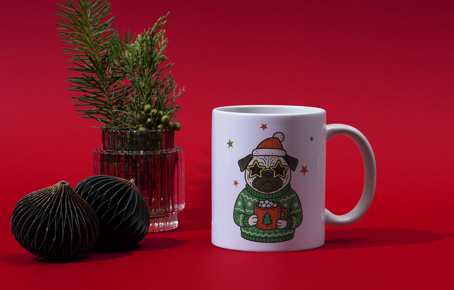Holiday Dog Mug