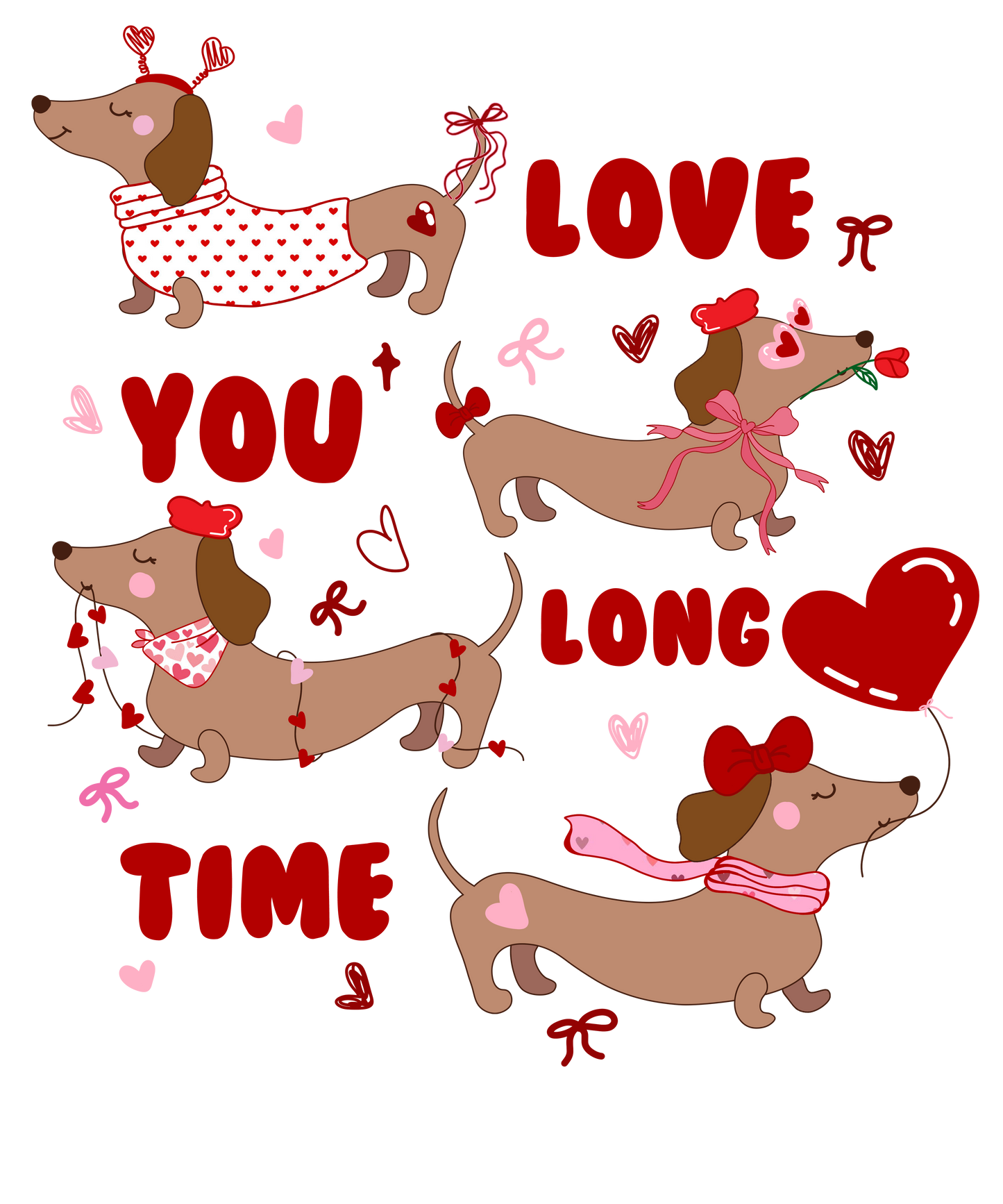 Love You Long Time Youth Tee