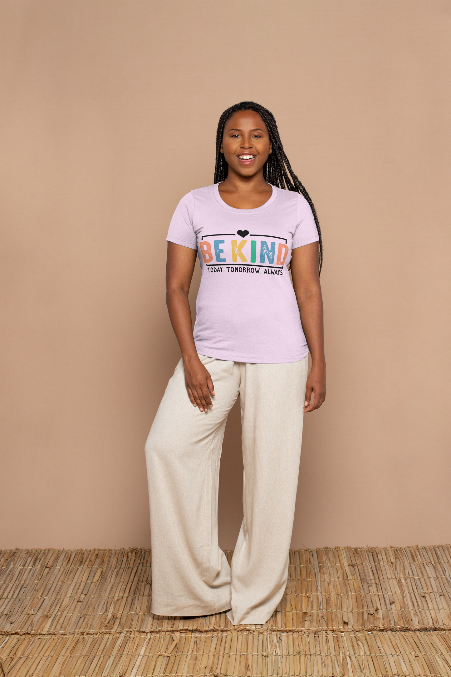 Be Kind. Today. Tomorrow. Always. Tee