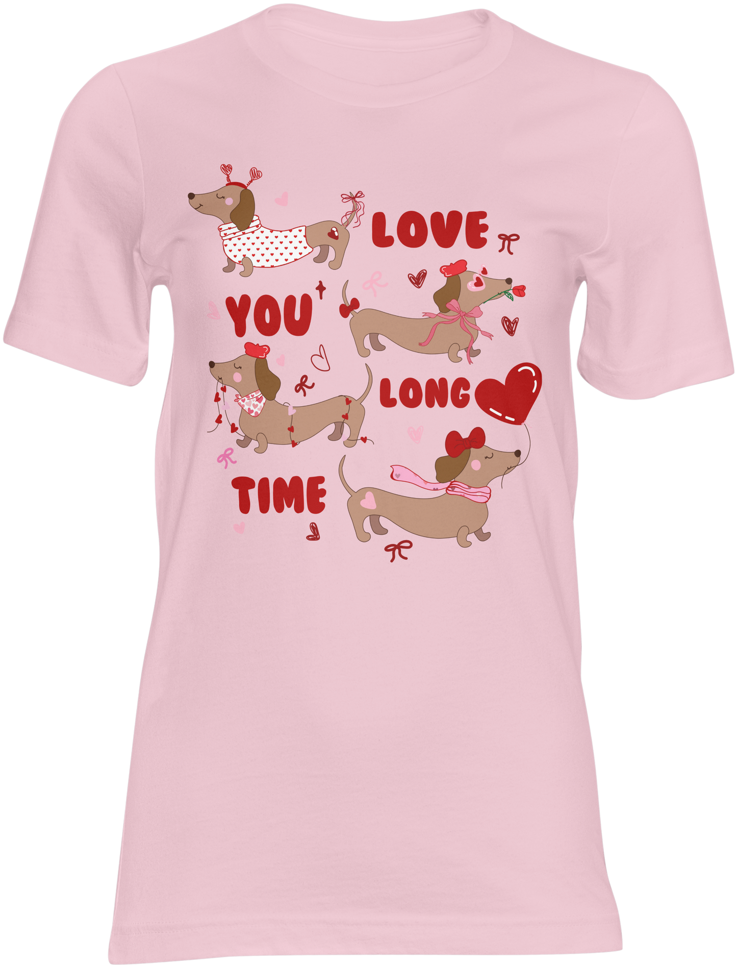 Love You Long Time Ladies Tee