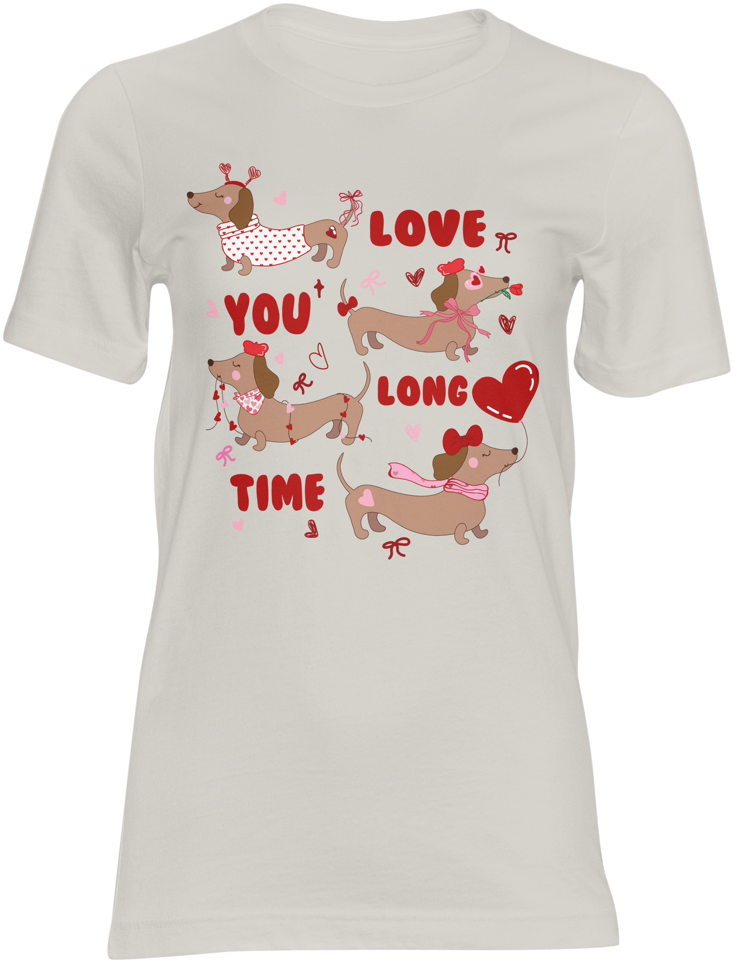 Love You Long Time Ladies Tee