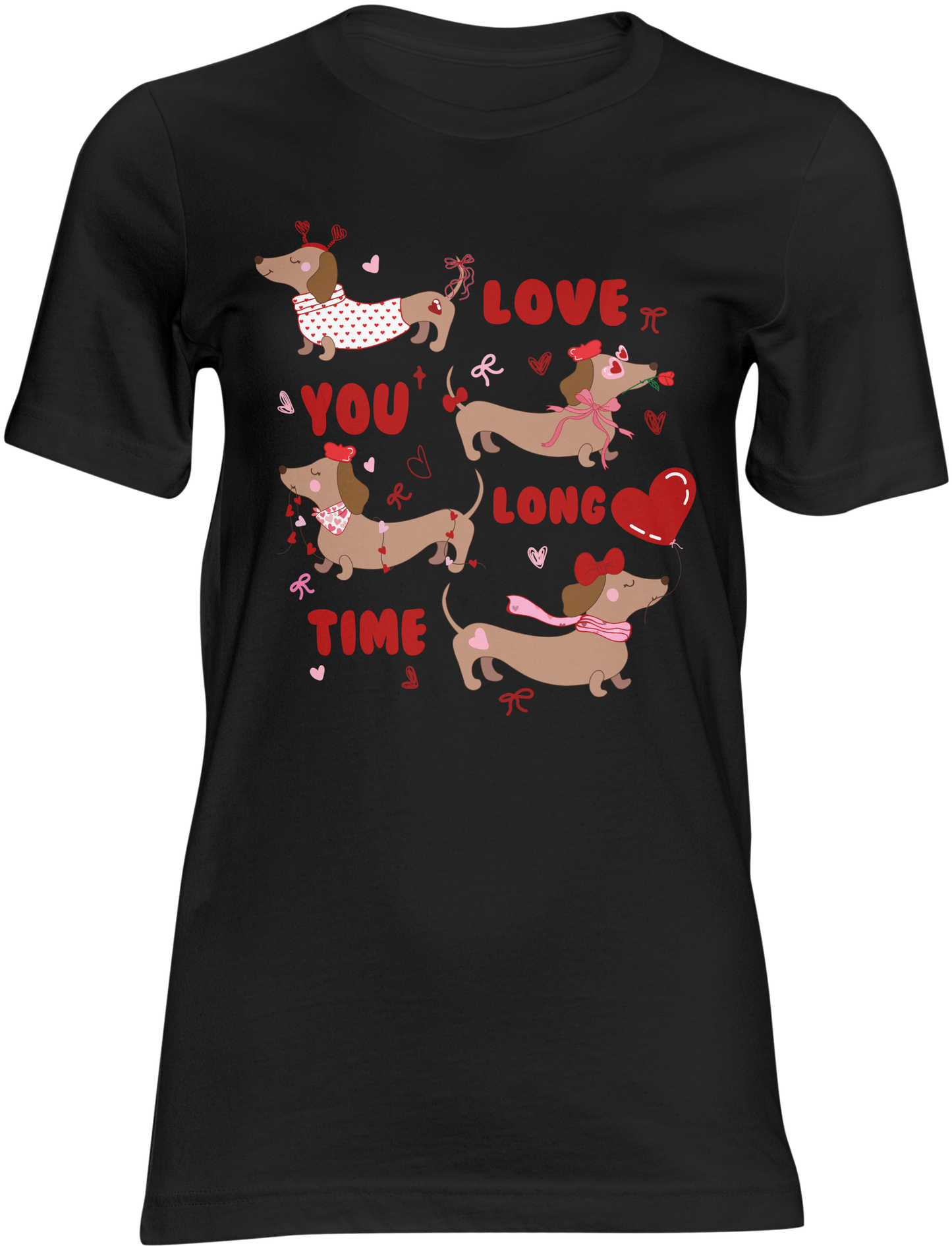 Love You Long Time Ladies Tee
