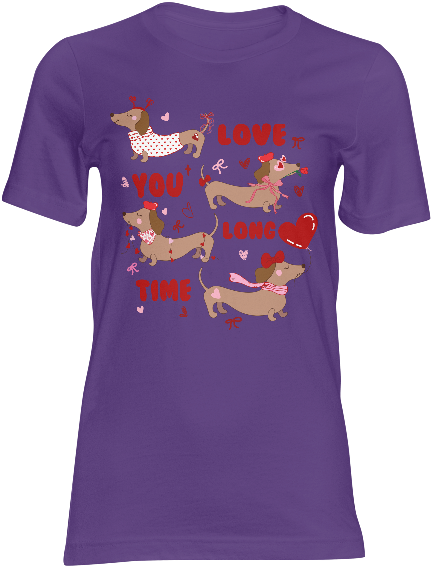 Love You Long Time Ladies Tee